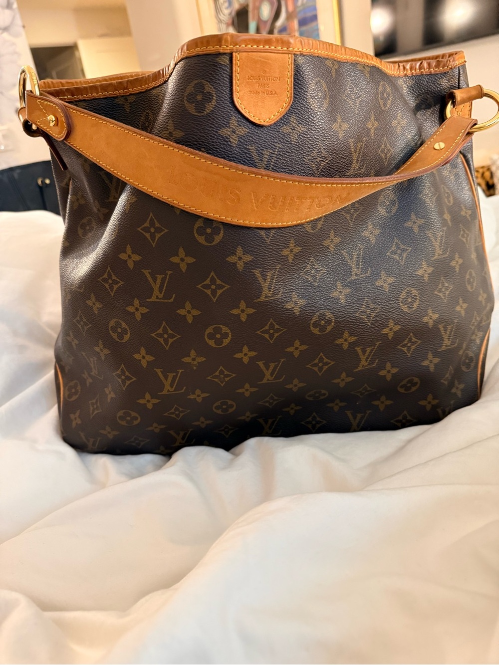 Original Louis Vuitton Delightful MM in Monogram